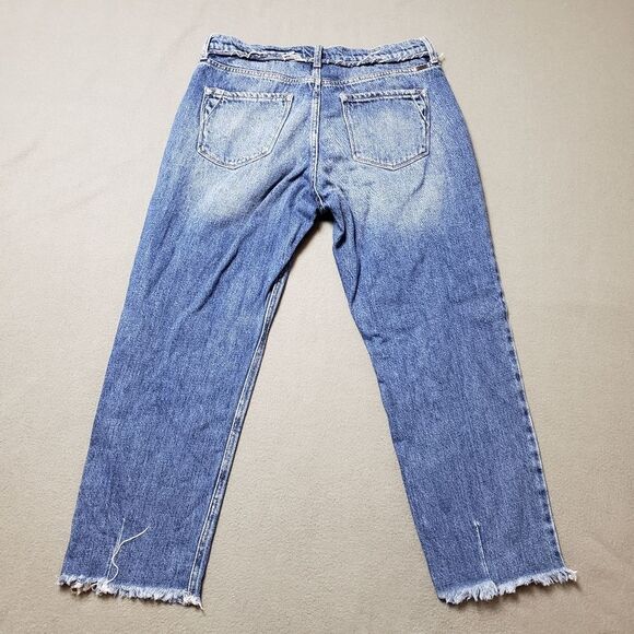 KanCan  Angelina High Rise Slim Straight Cropped Jeans Size 11 / 29 - Picture 4 of 14